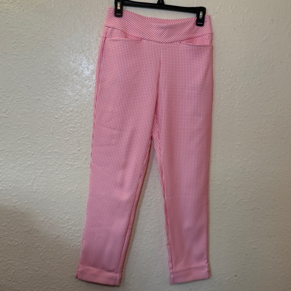 Ace golfs Pink & White pants